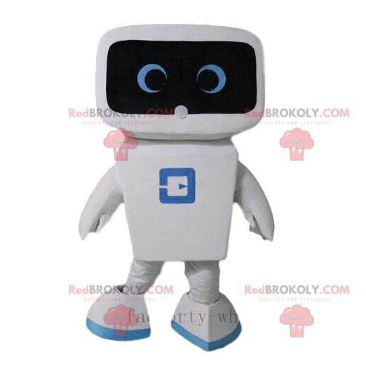 Maskotka robota, kostium nowej technologii, Android -