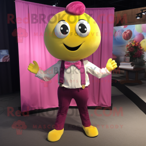 Magenta citroen mascotte...