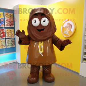 Brown-Candy-Box Maskottchen...