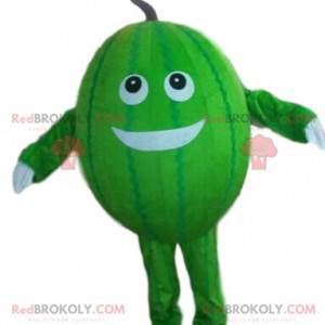 Costume da melone, mascotte di melone, travestimento di frutta