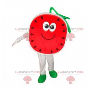 Mascota de sandía, disfraz de melón, disfraz de fruta -
