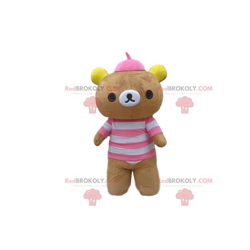 Mascotte de nounours, costume ours, déguisement de peluche -