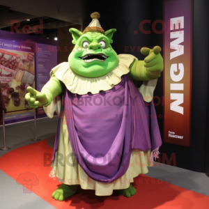  Ogre mascotte kostuum...