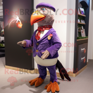 Purple Pheasant maskot...