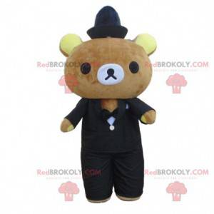 Romantisches Teddybär-Maskottchen, romantisches Kostüm -