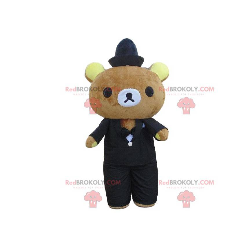 Romantisches Teddybär-Maskottchen, romantisches Kostüm - Romantisches Teddybär-Maskottchen, romantisches Kostüm -