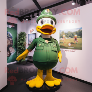 Forest Green Duck mascotte...