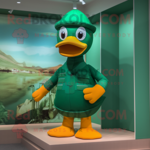 Forest Green Duck mascotte...