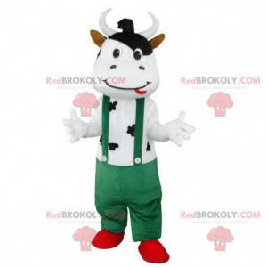 Mascotte de vache, costume de vache, déguisement de taureau -