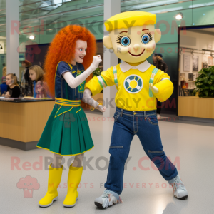 Personaje de traje de...