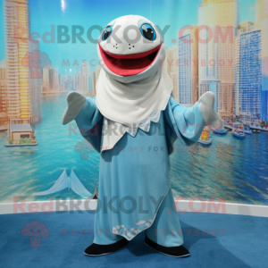  Shark maskot kostym...