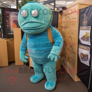 Cyan Trilobite mascotte...