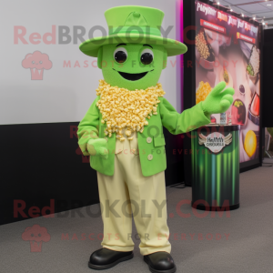 Lime Green Pop Corn...