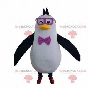 Pingvin kostym, pingvin maskot, vinter förklädnad -