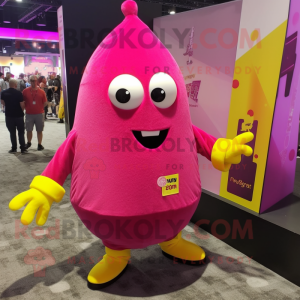 Magenta citroen mascotte...