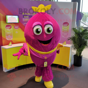Magenta citroen mascotte...
