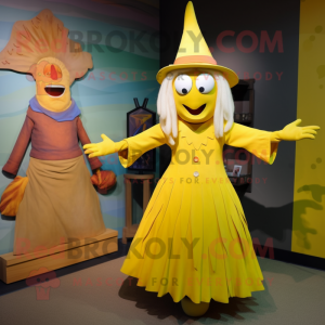 Yellow Witch mascotte...