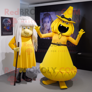 Yellow Witch mascotte...