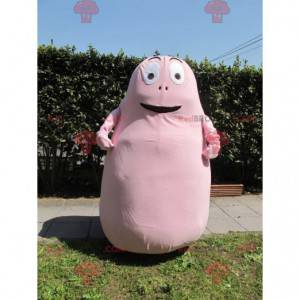 Mascotte de Barbapapa célèbre personnage rose de dessin animé -