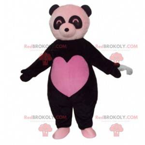 Mascote do panda gigante, fantasia de panda, animal asiático -