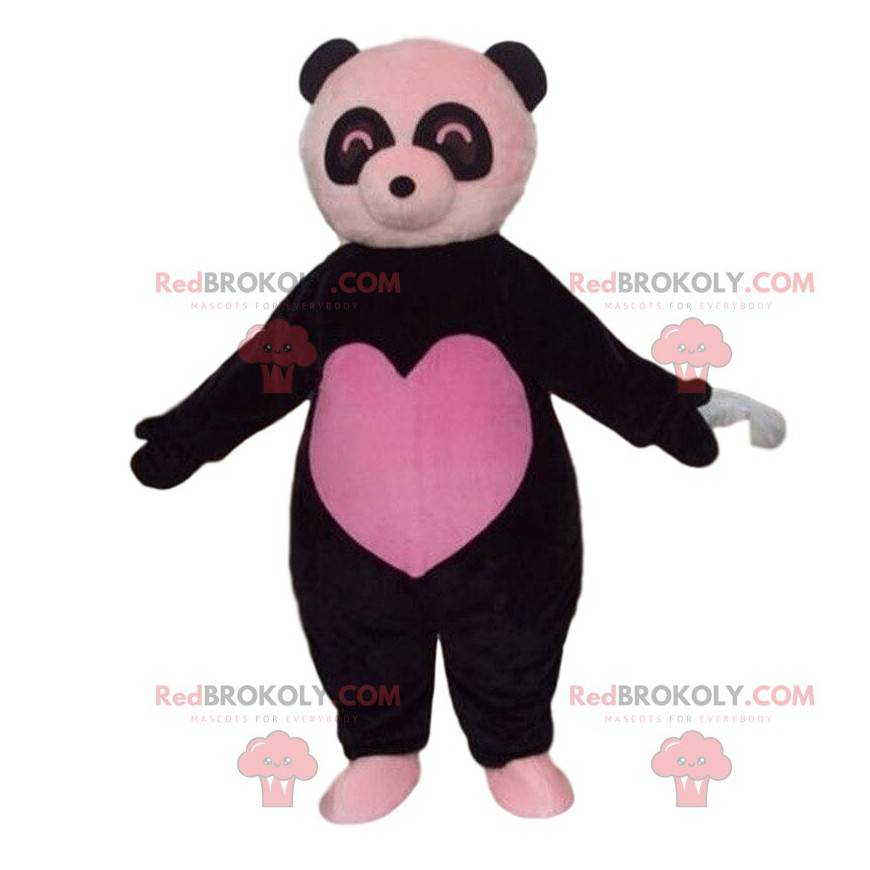 Mascote do panda gigante, fantasia de panda, animal asiático -