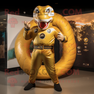 Goldfarbener Titanoboa...