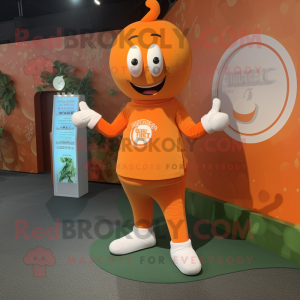 Orange Doctor maskot...