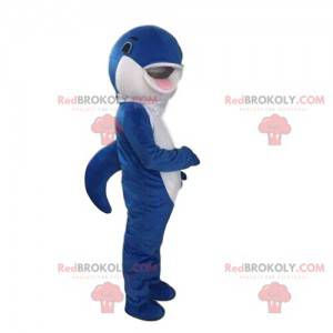 Delfin maskot, delfin kostume, hval kostume - Redbrokoly.com