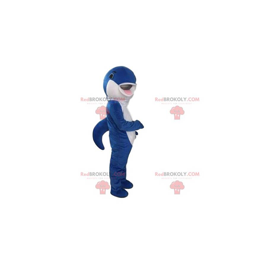 Delfin maskot, delfin drakt, hval drakt - Redbrokoly.com Delfin maskot, delfin drakt, hval drakt - Redbrokoly.com