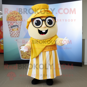  Pop Corn mascotte kostuum...