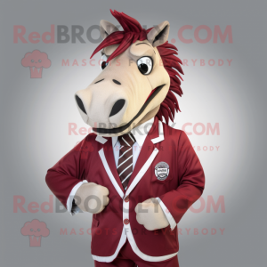 Maroon Quagga mascotte...