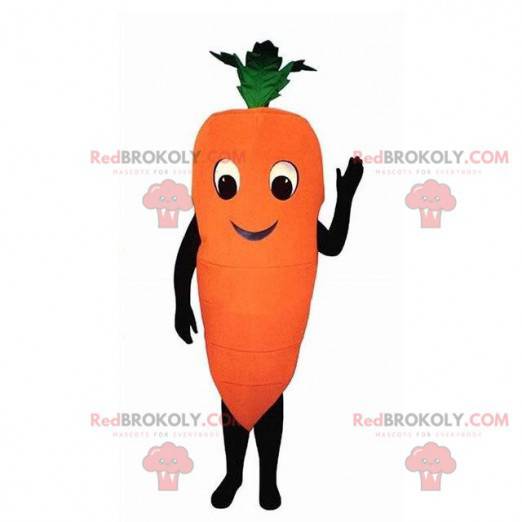 Gulerod maskot, gulerod kostume, vegetabilsk kostume -