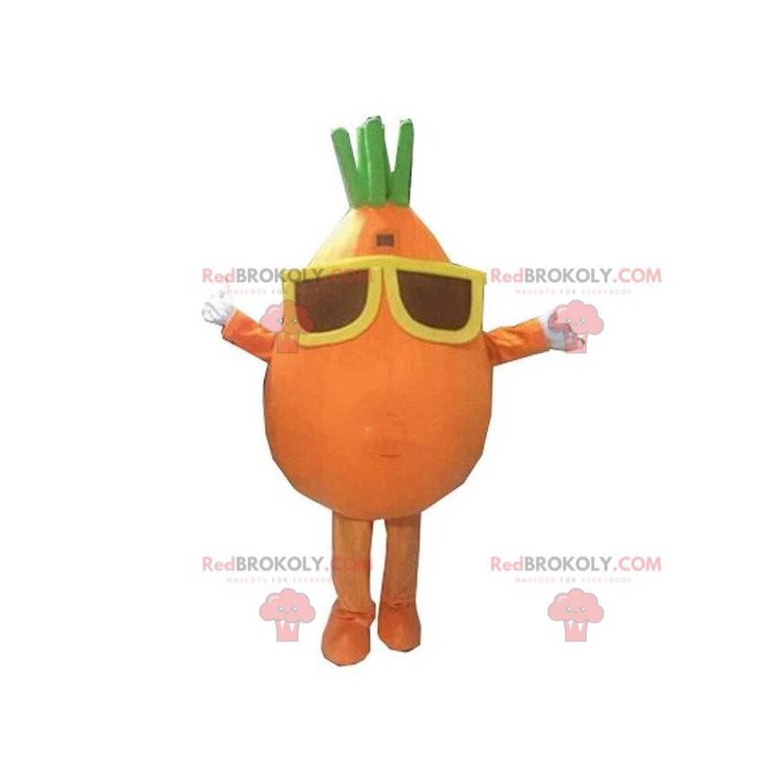Gulerod maskot, gulerod kostume, vegetabilsk kostume - Gulerod maskot, gulerod kostume, vegetabilsk kostume -