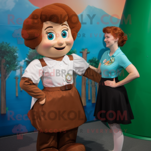 Brown Irish Dancer mascotte...