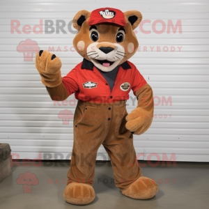 Red Mountain Lion mascotte...