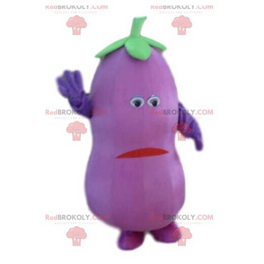 Eggplant mascot, eggplant costume, vegetable costume -