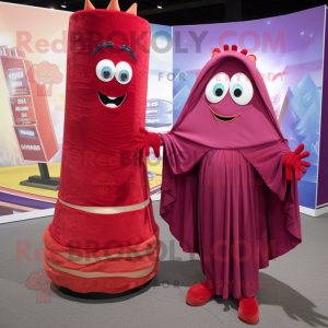 Maroon Enchiladas mascotte...
