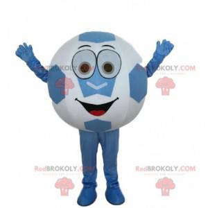 Mascotte de ballon de foot, costume de supporter -