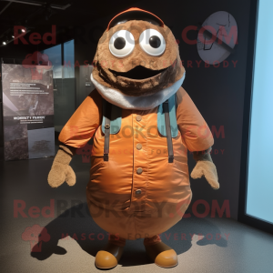 Maskottchen kostüm Rust...