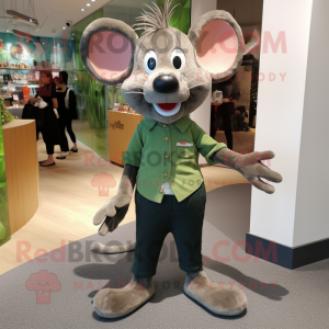 Olive Mouse mascotte...