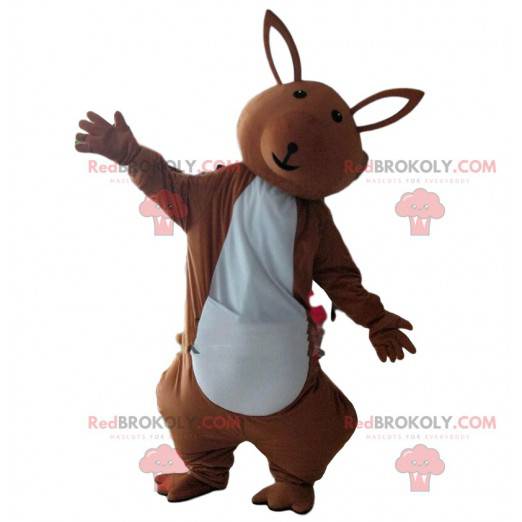 Kangoeroe-mascotte, kangoeroe-kostuum, dier Australië -