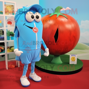 Sky Blue Tomato mascotte...