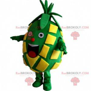 Mascotte d'ananas, costume de fruit, déguisement exotique -