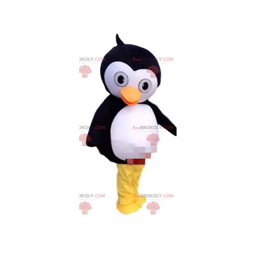 Penguin mascot, penguin costume, ice floe disguise -