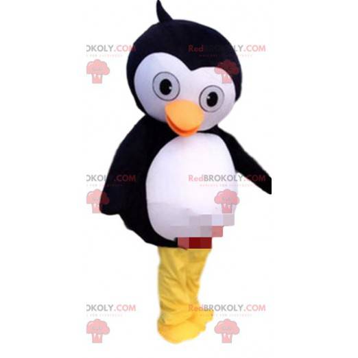 Mascotte pinguïn, pinguïnkostuum, vermomming ijsschots -