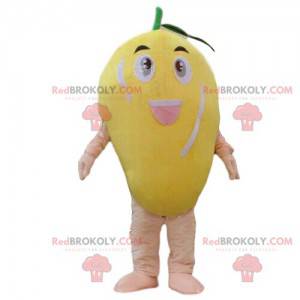 Mascotte mango, costume da frutta, travestimento da frutta