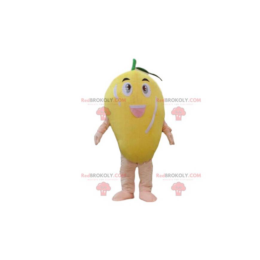 Mango-Maskottchen, Obstkostüm, exotische Fruchtverkleidung - Mango-Maskottchen, Obstkostüm, exotische Fruchtverkleidung -
