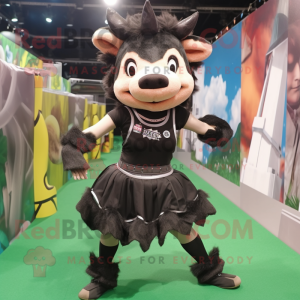 Black Wild Boar mascotte...