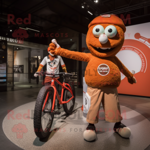 Rust Unicyclist maskot...