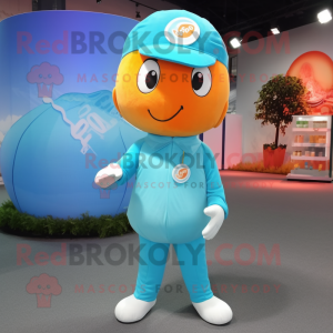 Cyan Apricot mascotte...